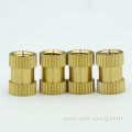 m1.6 compressed knurled brass insert nut